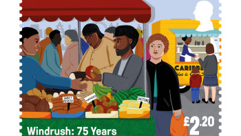 windrush75 taste the caribbean stamp