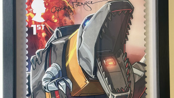 Grimlock stamp