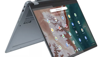Image of a Lenovo chromebook. 