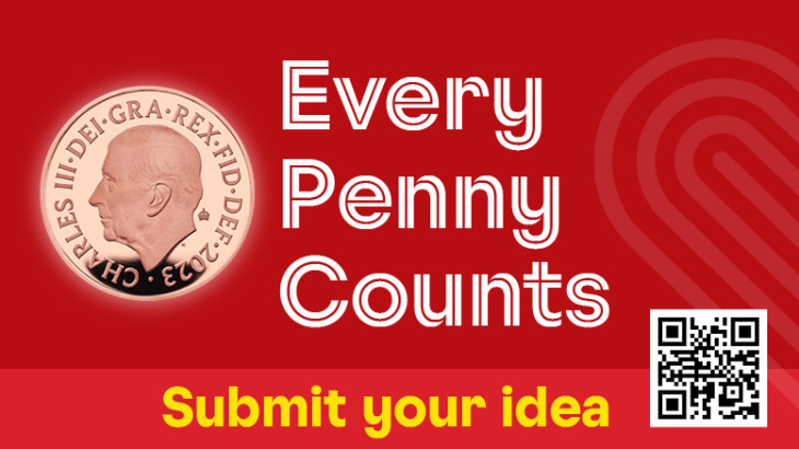 Every Penny Counts and QR code for ideas
